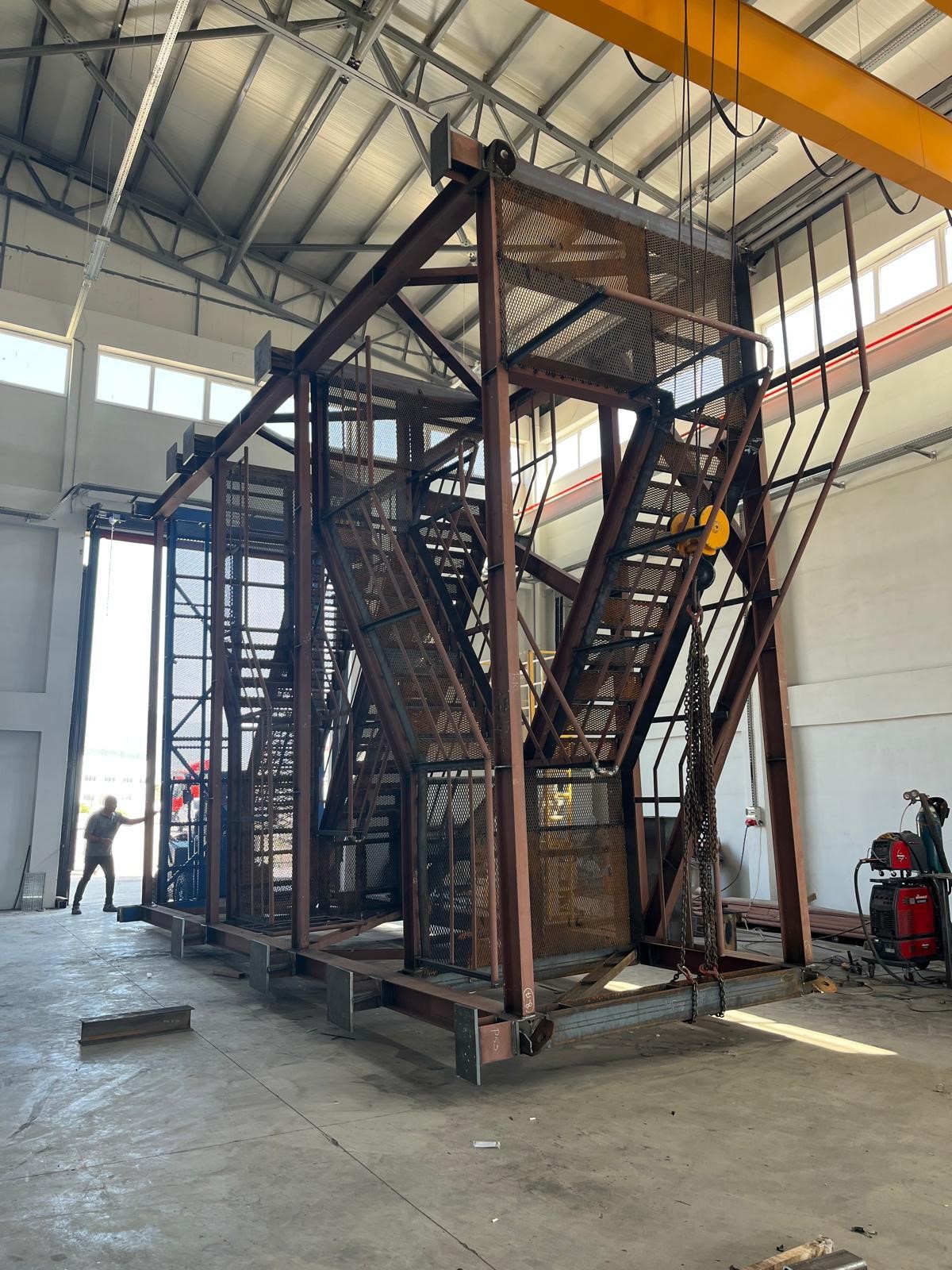 Fire Escape Stairs - Continued