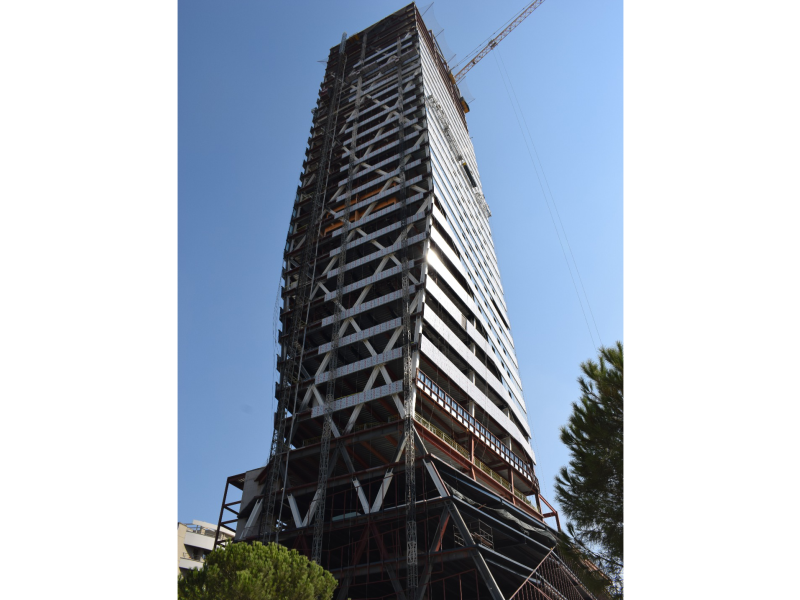  Biva Tower Steel Installation 138 mt